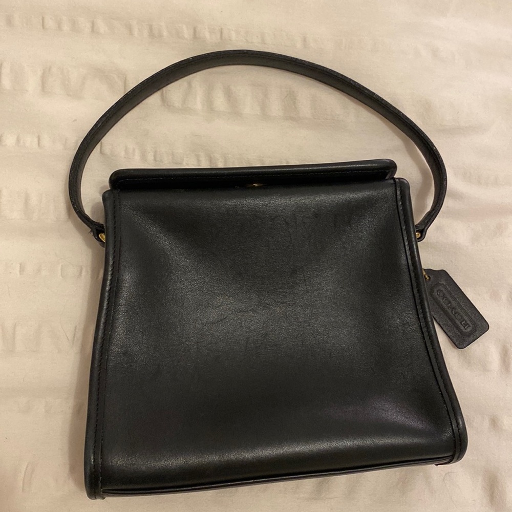 Vintage Coach leather bag